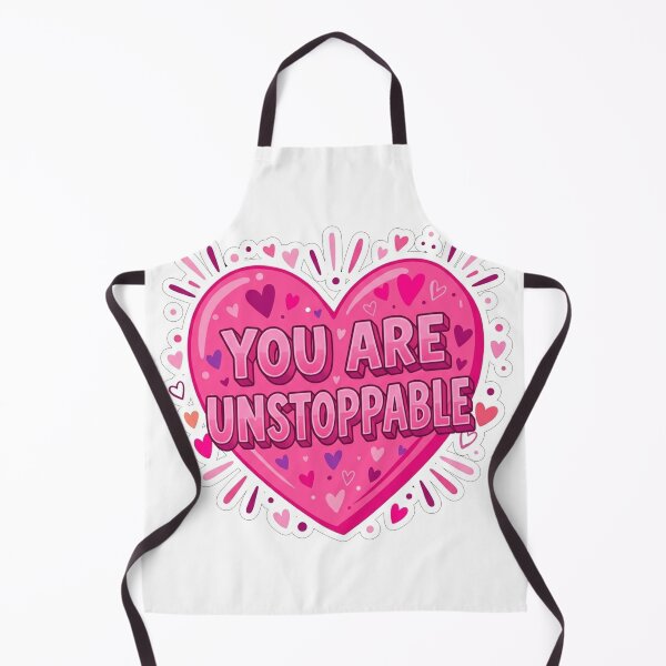 Item preview, You Are Unstoppable Heart Motivation designed and sold by Owcomm.