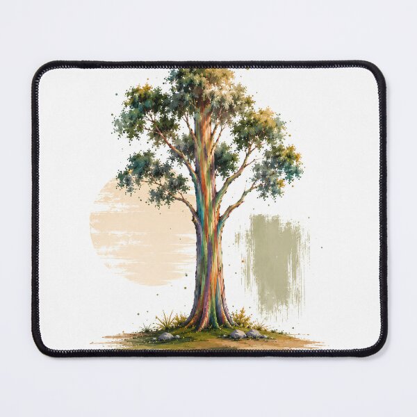 Item preview, Rainbow Eucalyptus Watercolor designed and sold by StudioBloodmoon.