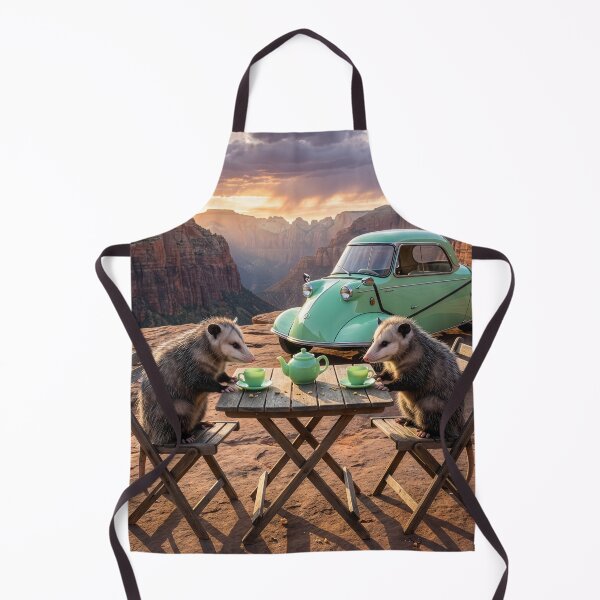 Item preview, Virginia Possums Have Tea in the Grand Canyon designed and sold by Tridentulus.