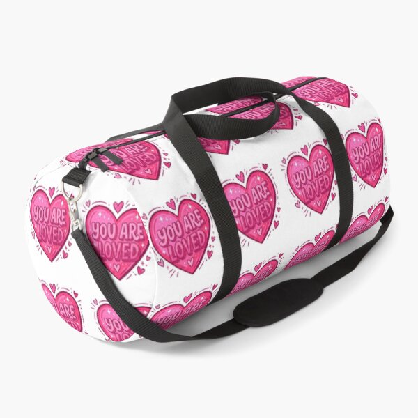 Item preview, You Are Loved Pink Heart Message designed and sold by Owcomm.