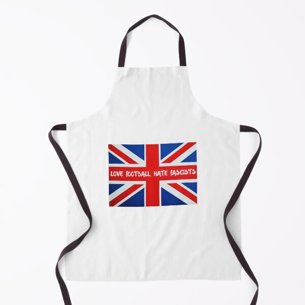 Item preview, Love Football, Hate Fascists Flag designed and sold by SombreroDoodles.