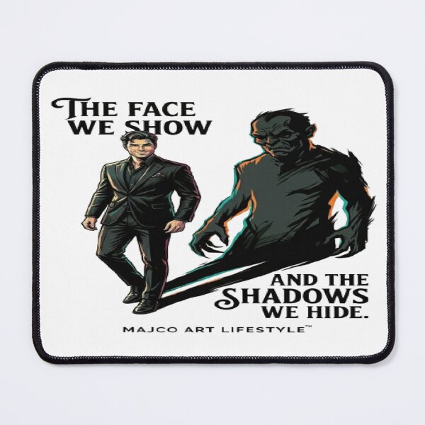 Item preview, The Face We Show the Shadows We Hide designed and sold by MAJCO-ART.
