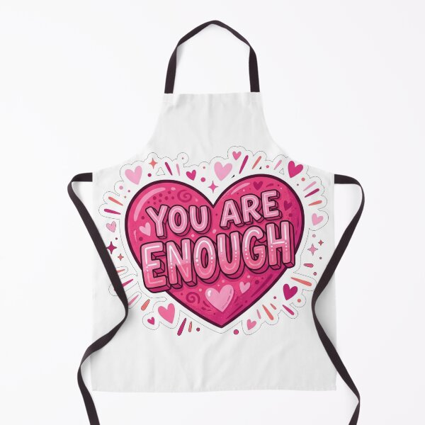 Item preview, You Are Enough Heart Affirmation designed and sold by Owcomm.