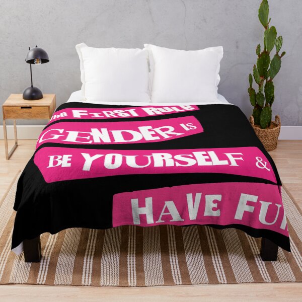 Item preview, THE FIRST RULE OF GENDER IS BE YOURSELF AND HAVE FUN designed and sold by remerasnerdas.