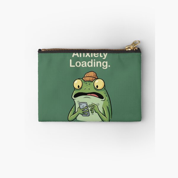 Item preview, Anxiety Loading Frog designed and sold by Amir Faysal.