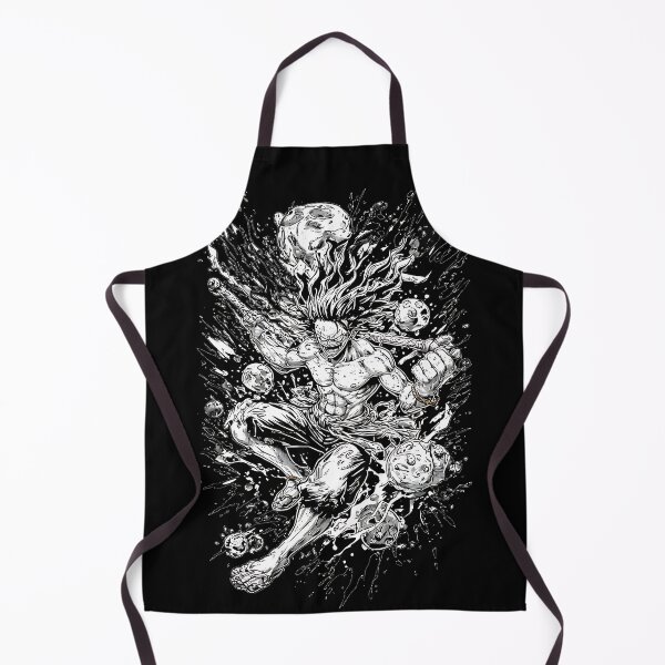 Item preview, Fierce Muscular Warrior Manga Ink Splash designed and sold by UrbanPrts.