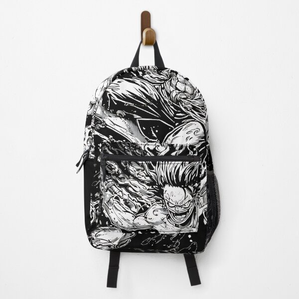 Item preview, Fierce Muscular Warrior Manga Ink Splash designed and sold by UrbanPrts.