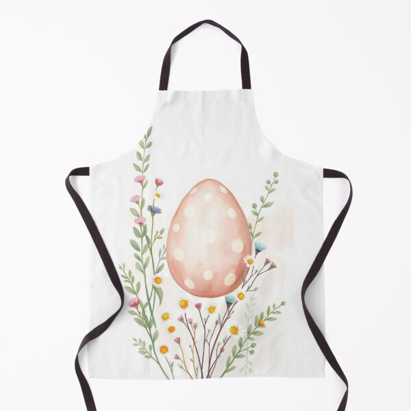 Item preview, Watercolor Pastel Easter Egg with Wildflowers designed and sold by Vida e Arte.