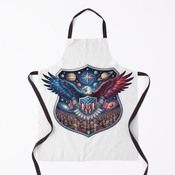 Item preview, Patriotic Eagle Cosmic Freedom Emblem designed and sold by MAJCO-ART.