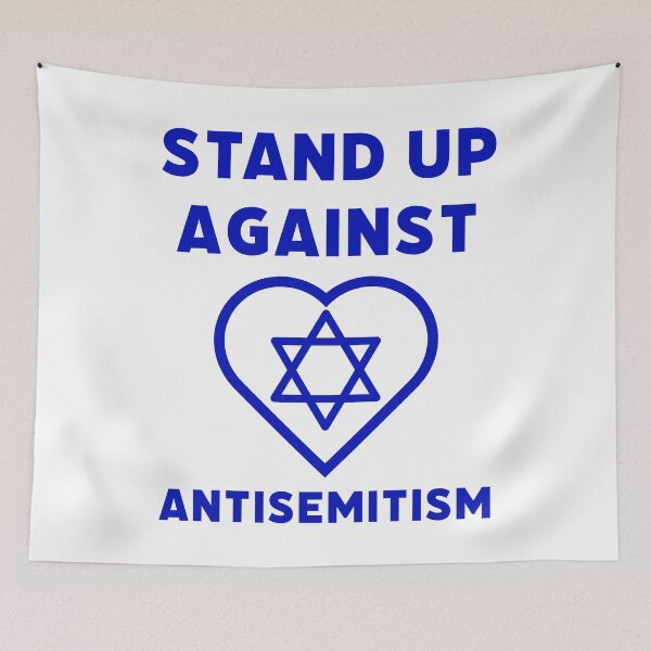 Item preview, Stand up against antisemitism. designed and sold by Rachel the Artist .