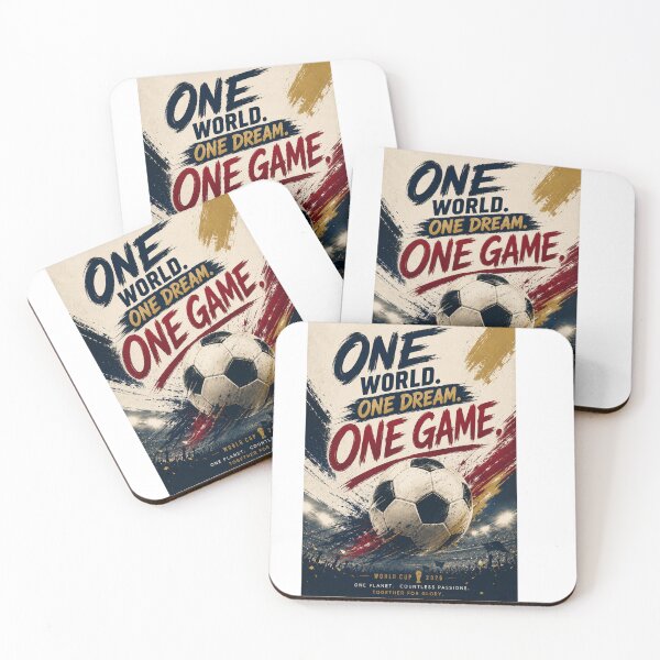 Item preview, One World. One Dream. One Game designed and sold by 4kabishop4.