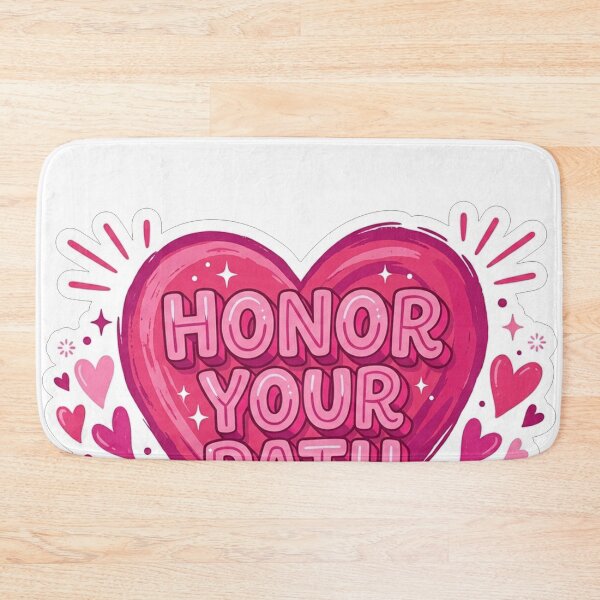 Item preview, Honor Your Path Heart Motivation designed and sold by Owcomm.