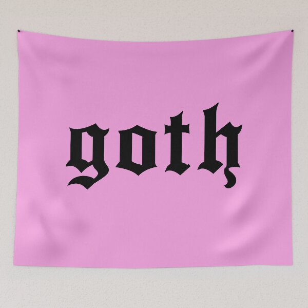 Item preview, goth typography designed and sold by celeste-archive.