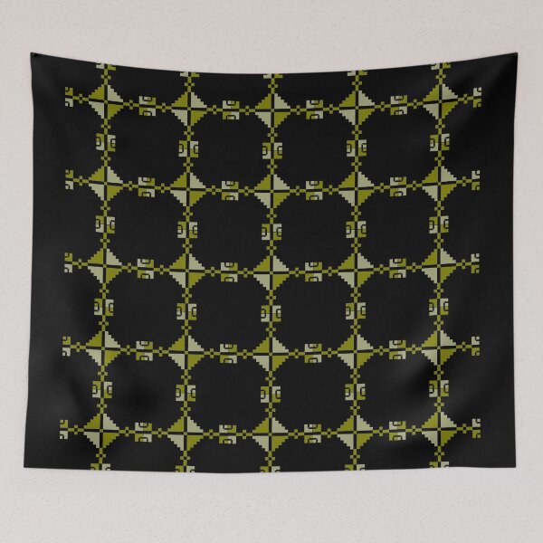 Item preview, Green Mosaic — Levant Geometric Art Print designed and sold by RAMA DESIGNS.