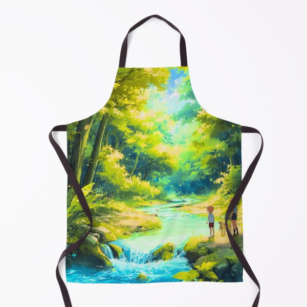 Item preview, Magical Forest River Adventure | Dreamy Nature Anime Landscape designed and sold by DervoTeck2767.