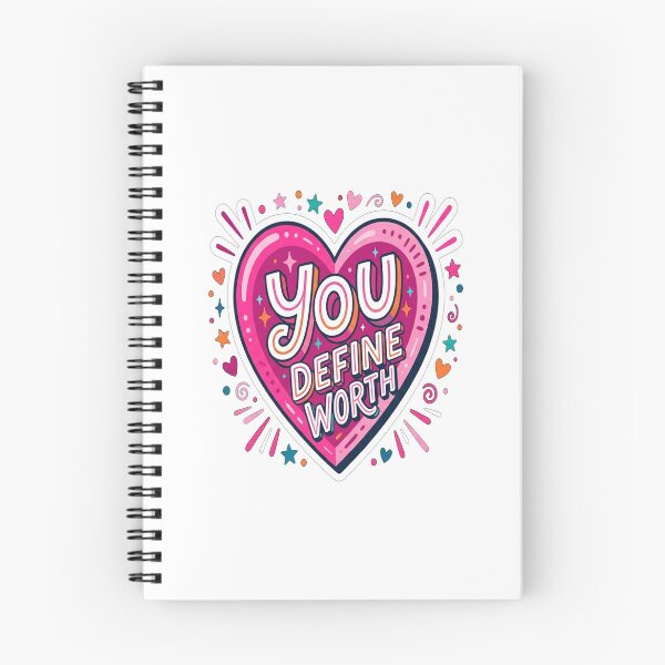 Item preview, You Define Worth Heart Illustration designed and sold by Owcomm.
