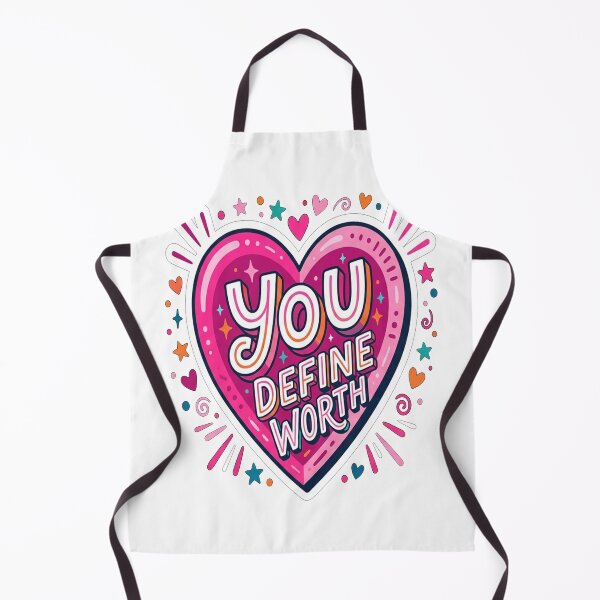 Item preview, You Define Worth Heart Illustration designed and sold by Owcomm.