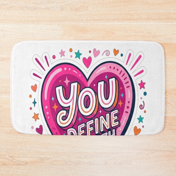 Item preview, You Define Worth Heart Illustration designed and sold by Owcomm.