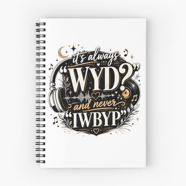 Item preview, Copy of It's Always "WYD?" and Never "IWBYP" Funny BookTok Shirt | Dark Romance Reader | Music Aesthetic Book Lover Gift designed and sold by RaeaSunShineDesigns.