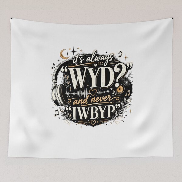 Item preview, Copy of It's Always "WYD?" and Never "IWBYP" Funny BookTok Shirt | Dark Romance Reader | Music Aesthetic Book Lover Gift designed and sold by RaeaSunShineDesigns.