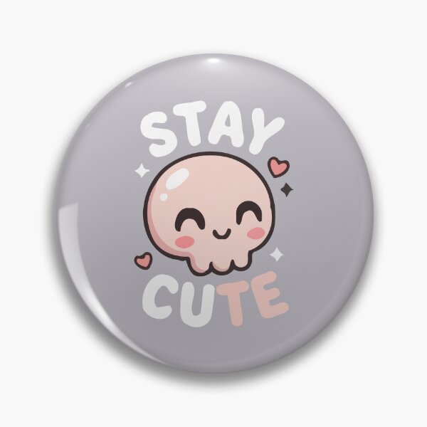 Item preview, Kawaii Pastel Stay Cute Skull Pastel Goth Aesthetic designed and sold by Amir Faysal.