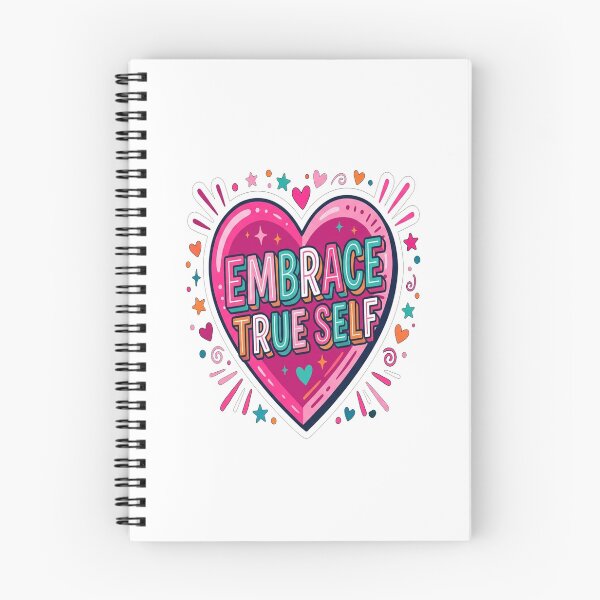 Item preview, Embrace True Self Heart Love Positivity designed and sold by Owcomm.