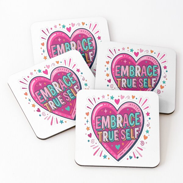 Item preview, Embrace True Self Heart Love Positivity designed and sold by Owcomm.