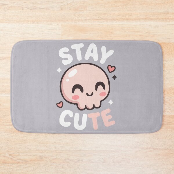Item preview, Kawaii Pastel Stay Cute Skull Pastel Goth Aesthetic designed and sold by Amir Faysal.