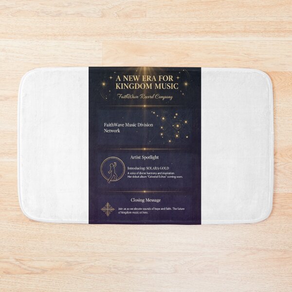 Item preview, A New Era for Kingdom Music – FaithWave Artist Spotlight designed and sold by MastersDesignNk.