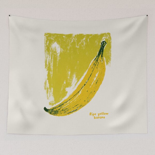 Item preview, Ripe Yellow Banana designed and sold by Sketch-Shack.