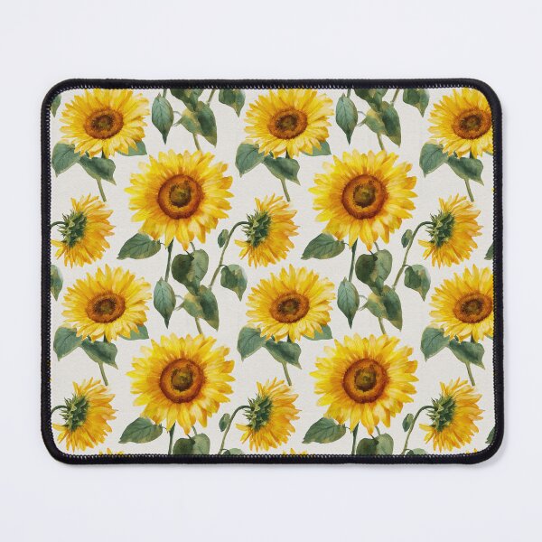 Item preview, Watercolor Sunflowers Golden Yellow Floral Pattern designed and sold by Patterns & Love .