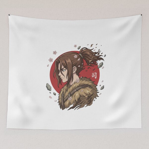Item preview, Primal Might Chieftain Sakura Sun - Primitive Hunter Portrait designed and sold by lamiarte.