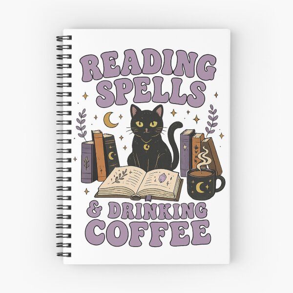 Item preview, Reading Spells Cat designed and sold by LuloCreative.