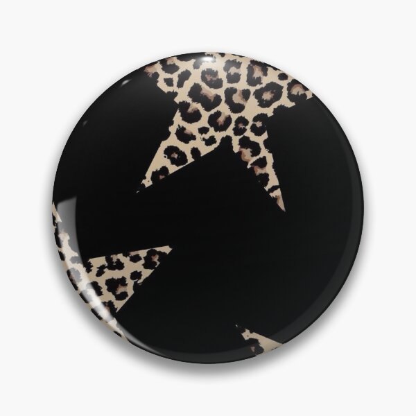 Item preview, Cheetah print case and pins  designed and sold by Estelle Adams.