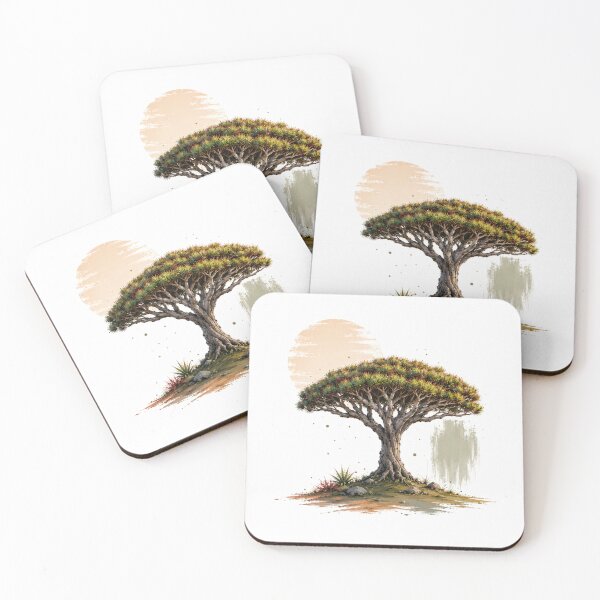 Item preview, Dragon Blood Tree Watercolor designed and sold by StudioBloodmoon.