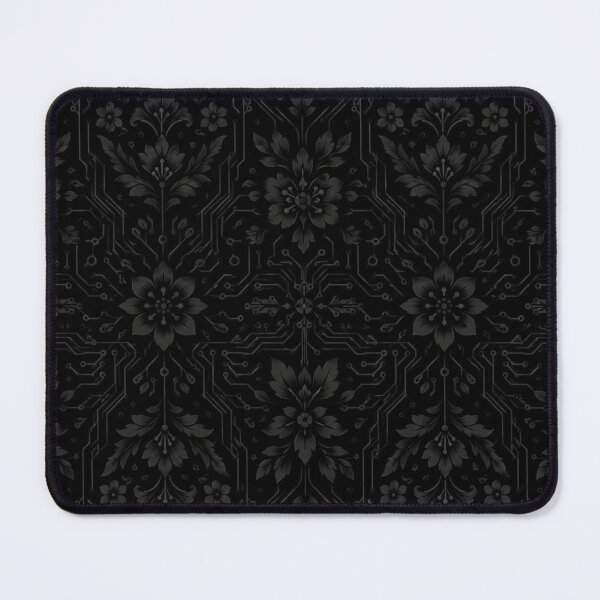 Item preview, Dark Cyber Damask Floral designed and sold by Owcomm.