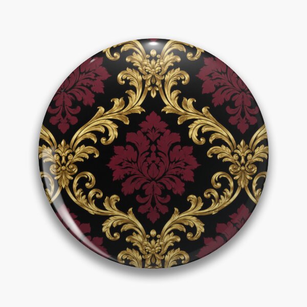 Item preview, Burgundy, Gold & Black Baroque designed and sold by DesignsByPrnces.