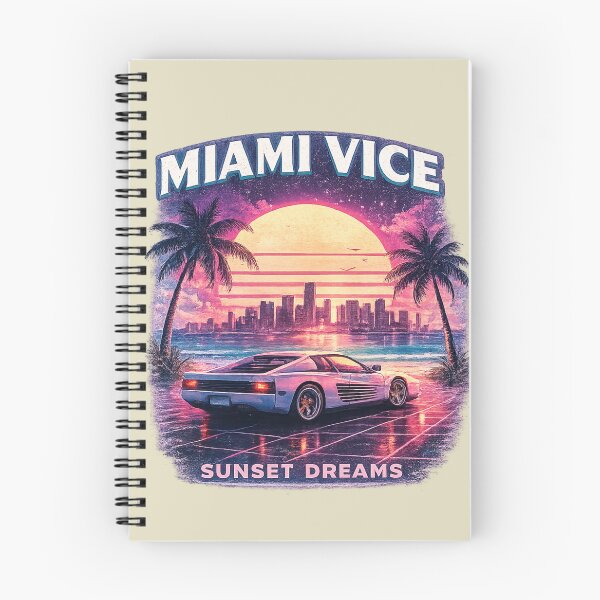 Item preview, Miami Vice Neon Sunset Dreams designed and sold by piketo.