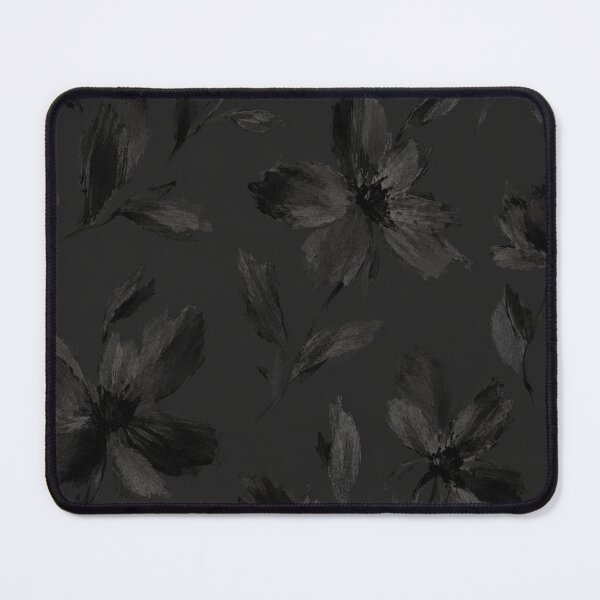 Item preview, Dark Charcoal Watercolor Floral Pattern designed and sold by Owcomm.