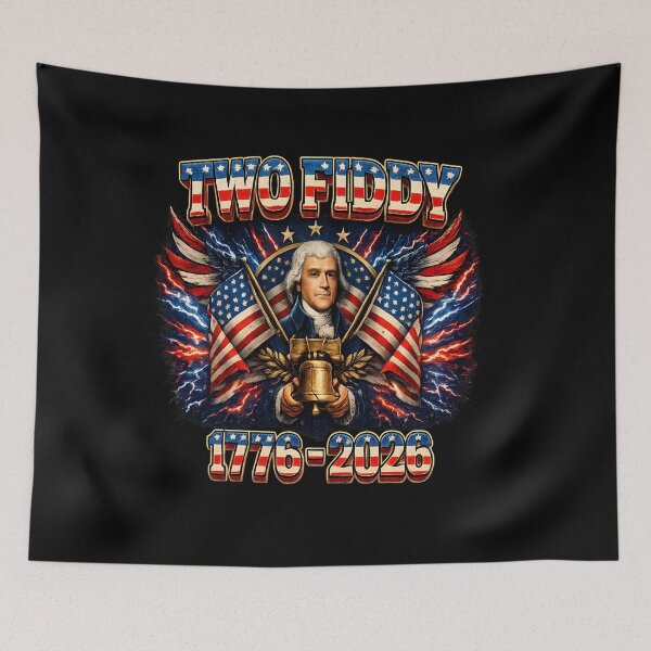 Item preview, Two Fiddy Flag American 1776 2026 designed and sold by LiviuGligoros.