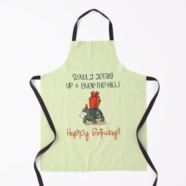 Item preview, Slowly Gettin’ Up & Over-the-Hill! (on Lt. Green) designed and sold by PawsitiveMum3.