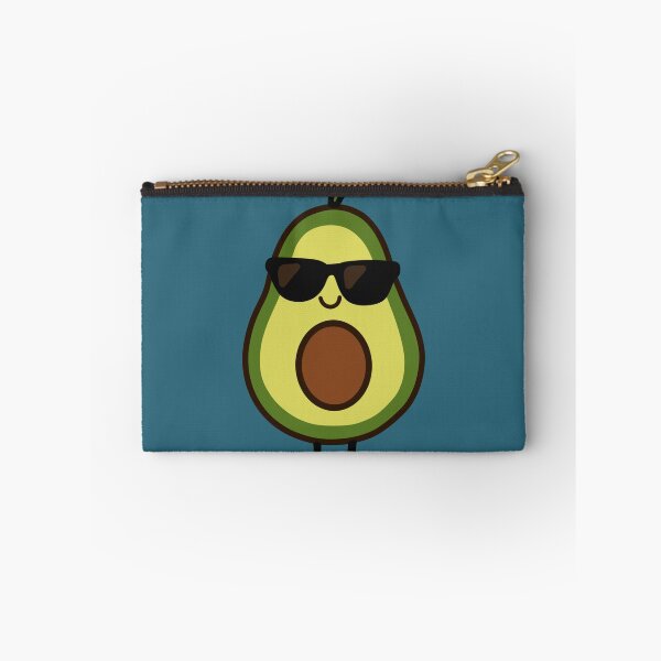Item preview, Cool Avocado with Sunglasses Sticker | Kawaii Avocado Character designed and sold by SunCraftStudio.