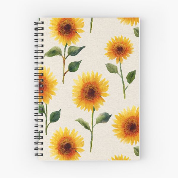 Item preview, Watercolor Sunflowers Golden Yellow Floral Pattern designed and sold by Patterns & Love .