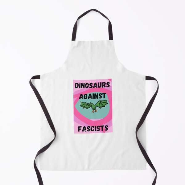 Item preview, Dinosaurs against fascists designed and sold by SombreroDoodles.