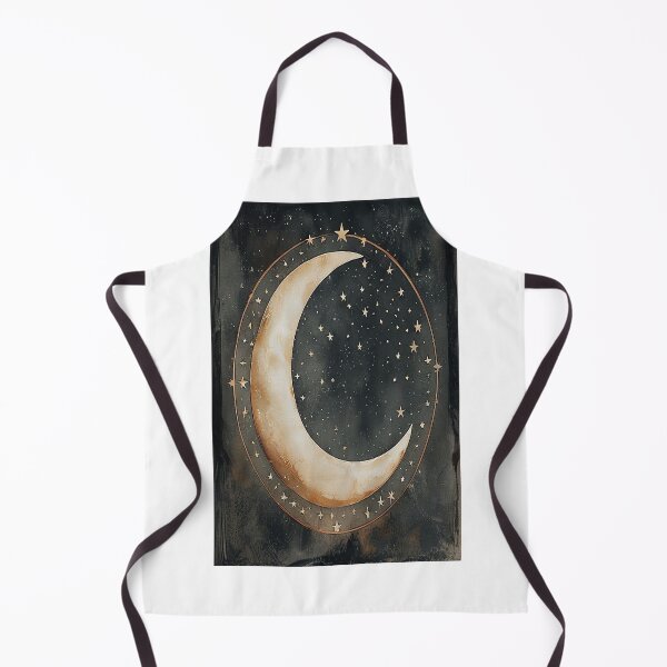Item preview, Bohemian Crescent Moon — Mystical Celestial Poster designed and sold by Vestra Design.