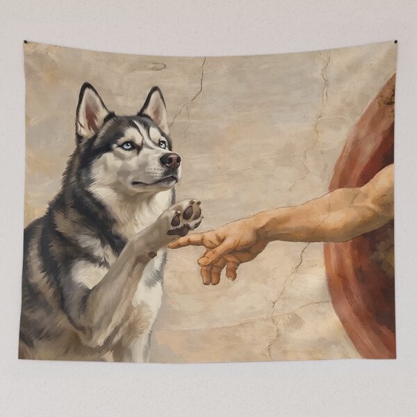Item preview, The Creation of Husky designed and sold by Artdavesalzburg.