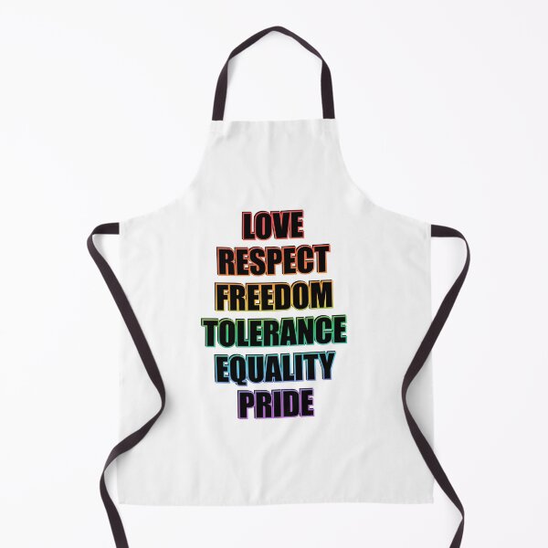 Item preview, Love Respect Freedom Tolerance Equality Pride - LGBT Pride Values designed and sold by Inspirationmotivation.