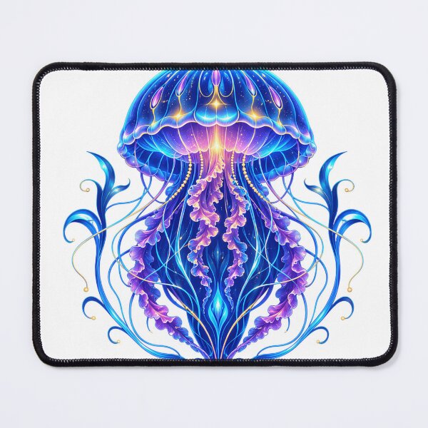 Item preview, Luminous Jellyfish Bloom designed and sold by syotos-ai.