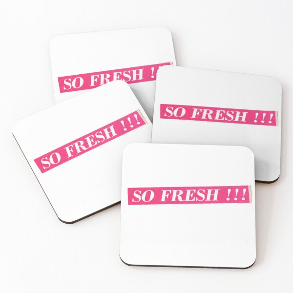 Item preview, So Fresh Typography Minimalist Design designed and sold by DailyDoodlesBySumbul.