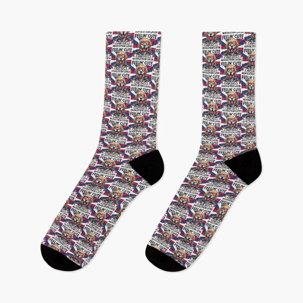 Item preview, Funny Golden Retriever Patriotic Dog Meme – Feelin Cute Revolution July 4th designed and sold by The Real Life Symphony.